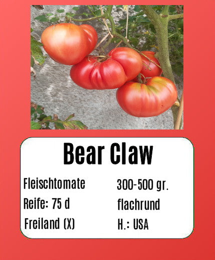 Bear Claw DER TOMATENFLÜSTERER