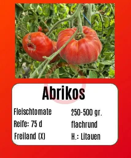 Abrikos DER TOMATENFLÜSTERER