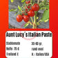 Aunt Lucy´s Italian Paste DER TOMATENFLÜSTERER