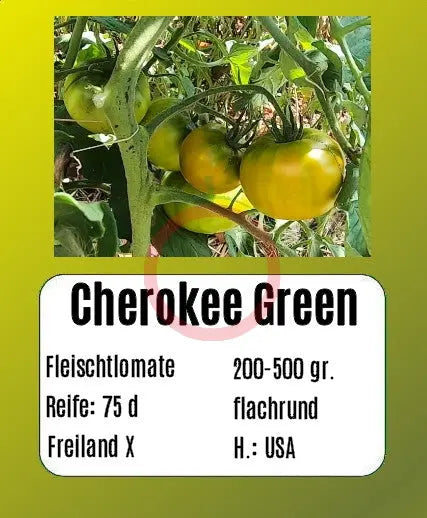 Cherokee Green DER TOMATENFLÜSTERER