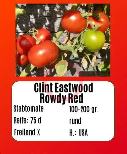 Clint Eastwood Rowdy Red DER TOMATENFLÜSTERER