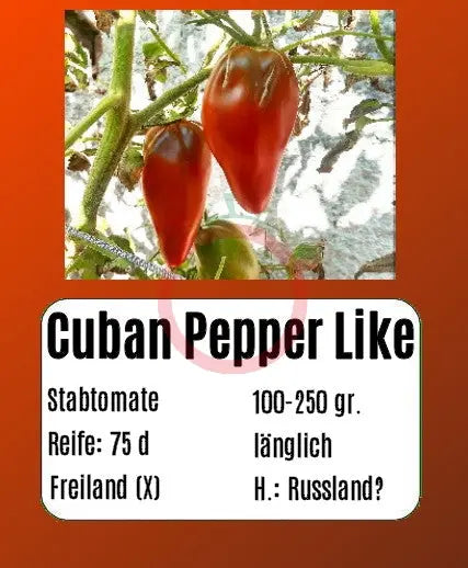 Cuban Pepper Like DER TOMATENFLÜSTERER