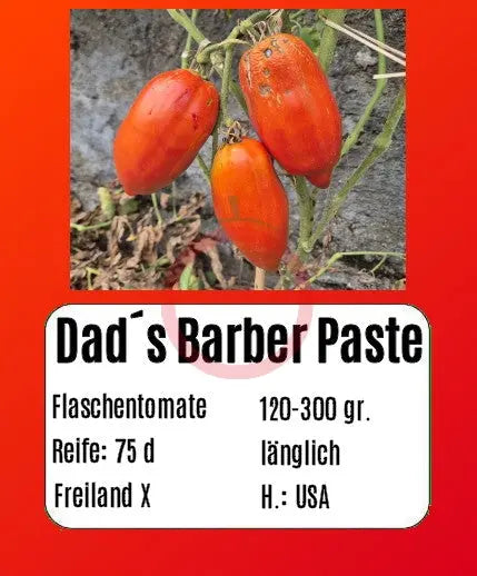 Dad´s Barber Paste DER TOMATENFLÜSTERER