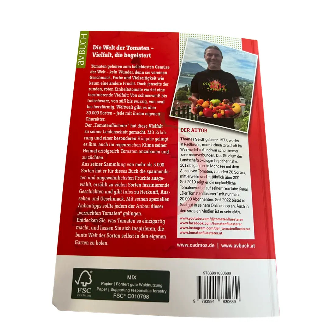 Der Tomatenflüsterer - das Buch DER TOMATENFLÜSTERER