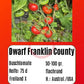 Dwarf Franklin County DER TOMATENFLÜSTERER