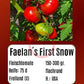 Faelan´s First Snow DER TOMATENFLÜSTERER