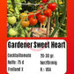 Gardener Sweet-Heart DER TOMATENFLÜSTERER