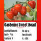 Gardener Sweet-Heart DER TOMATENFLÜSTERER