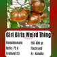 Girl Girls Weird Thing DER TOMATENFLÜSTERER