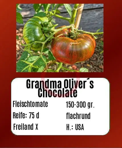 Grandma Oliver's Chocolate DER TOMATENFLÜSTERER