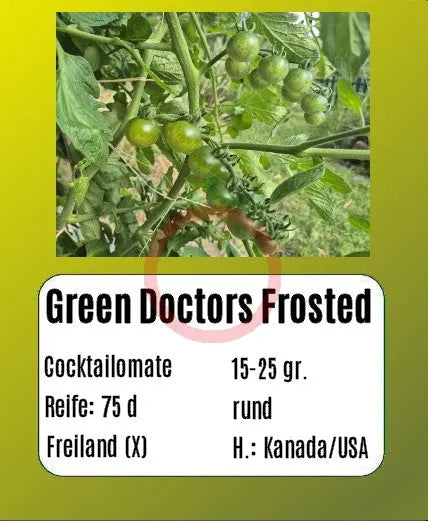 Green Doctors Frosted DER TOMATENFLÜSTERER