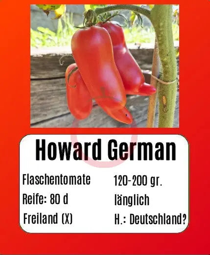 Howard German DER TOMATENFLÜSTERER