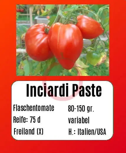 Inciardi Paste DER TOMATENFLÜSTERER