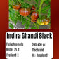 Indira Ghandi Black