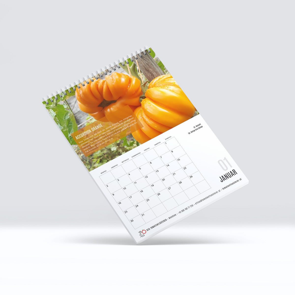 Jahreskalender 2023 - Crazy Tomatoes Edition 2023 DER TOMATENFLÜSTERER