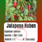 Jalapeno Ruben DER TOMATENFLÜSTERER
