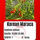 Korean Maraca DER TOMATENFLÜSTERER