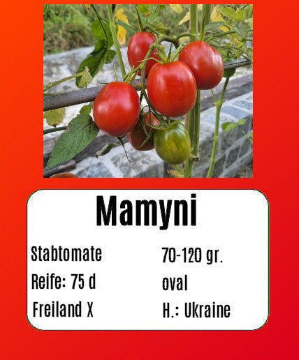 Mamyni DER TOMATENFLÜSTERER