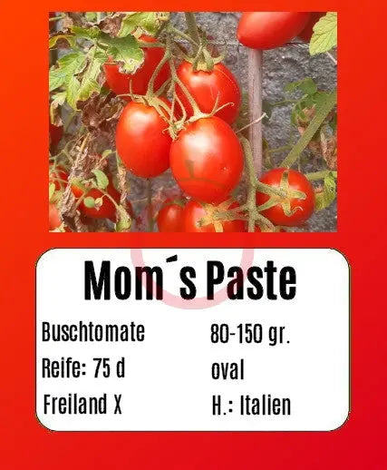 Mom´s Paste DER TOMATENFLÜSTERER