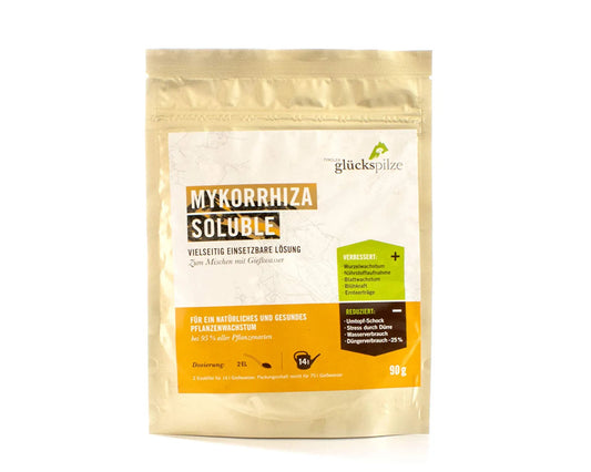 Mykorrhiza | Soluble | 90g | Pflanzendünger durch Symbiose | Gemüse, Obstbäume, Kräuter DER TOMATENFLÜSTERER