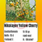Nikolayev Yellow Cherry DER TOMATENFLÜSTERER