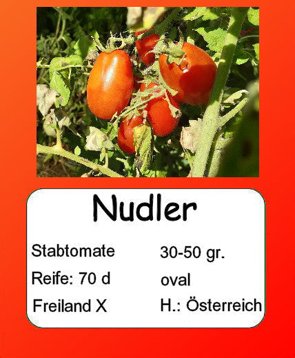 Nudler DER TOMATENFLÜSTERER