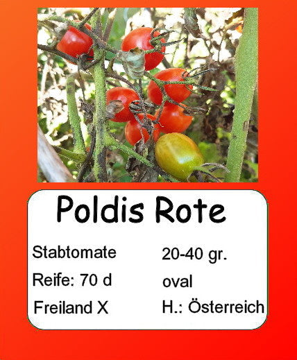 Poldi´s Rote DER TOMATENFLÜSTERER