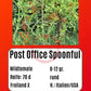 Post Office Spoonful DER TOMATENFLÜSTERER