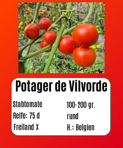 Potager de Vilvorde DER TOMATENFLÜSTERER