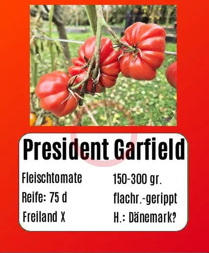 President Garfield DER TOMATENFLÜSTERER