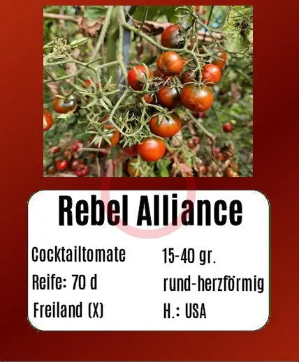 Rebel Alliance DER TOMATENFLÜSTERER