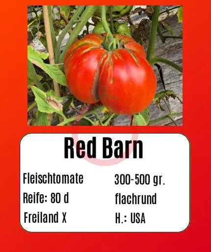 Red Barn DER TOMATENFLÜSTERER