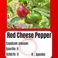 Red Cheese Pepper DER TOMATENFLÜSTERER