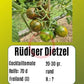 Rüdiger Dietzel DER TOMATENFLÜSTERER