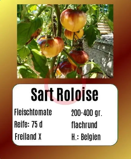 Sart Roloise DER TOMATENFLÜSTERER