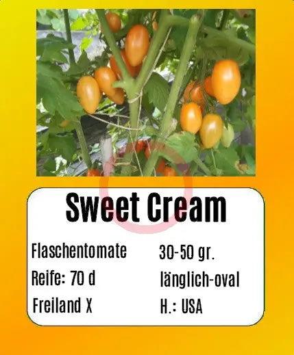 Sweet Cream DER TOMATENFLÜSTERER