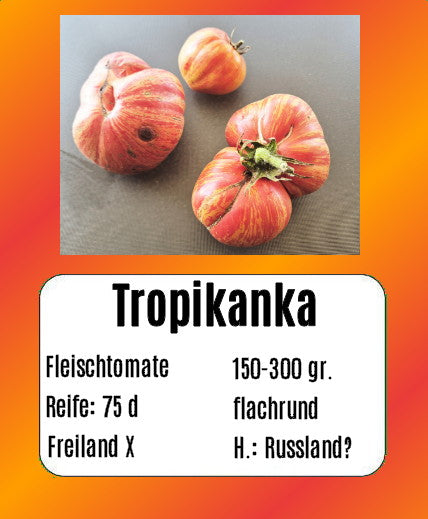Tropikanka DER TOMATENFLÜSTERER