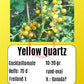 Yellow Quartz DER TOMATENFLÜSTERER
