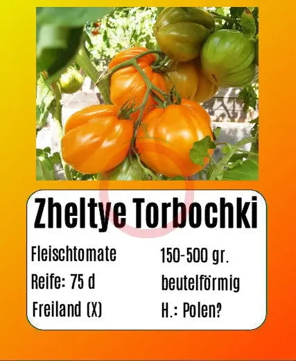 Zheltye Torbochki DER TOMATENFLÜSTERER