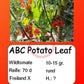 ABC Potato Leaf DER TOMATENFLÜSTERER