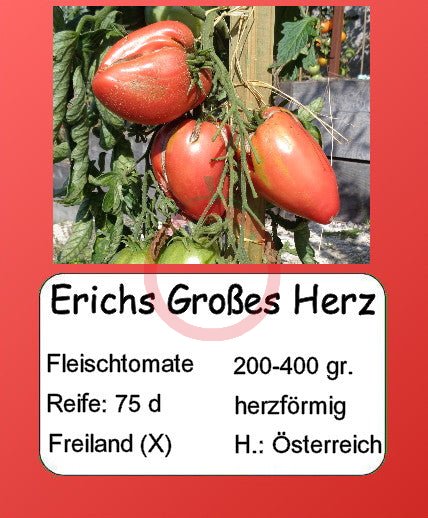 Erichs Großes Herz DER TOMATENFLÜSTERER