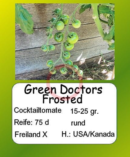Green Doctors Frosted DER TOMATENFLÜSTERER