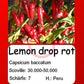Lemon Drop Rot DER TOMATENFLÜSTERER