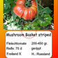 Mushroom Basket striped DER TOMATENFLÜSTERER