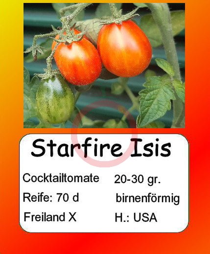 Starfire Isis DER TOMATENFLÜSTERER